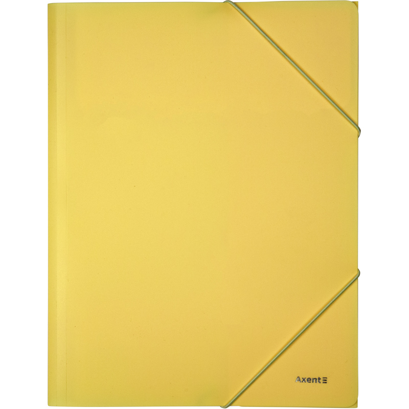 Папка на гумках Axent Pastelini 1504-26-A, А4, жовта